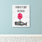 永遠もしに生きる夢 キャンバスプリント (インサイチュ (ウッドフロア))