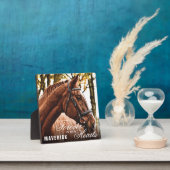 永遠エレガントに私たちのハートで馬記念 フォトプラーク (インサイチュ)