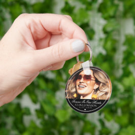 永遠エレガントに私たちのハート記念写真 キーホルダー