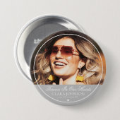永遠エレガントに私たちのハート記念写真 缶バッジ (正面&裏面)