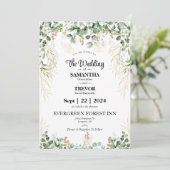 永遠エレガント:結婚式の日に参加しよう 招待状 (スタンド正面)