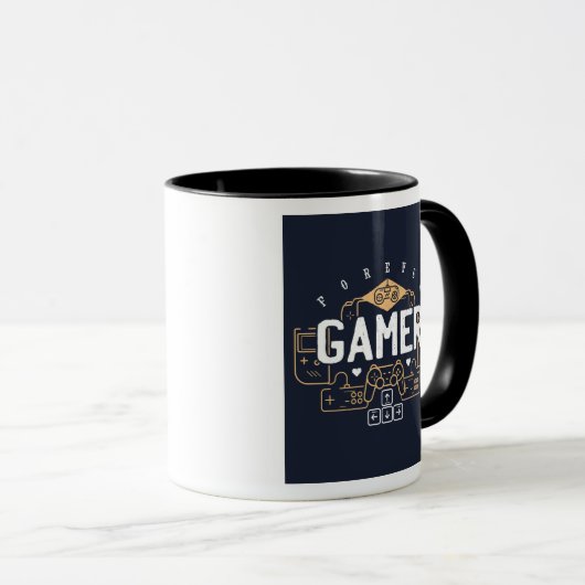 永遠クールゲーマーのゲームのギフト10代のボーイガール マグカップ (正面右)