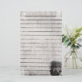 永遠グランジゴシックスカル文房具 便箋 (スタンド正面)