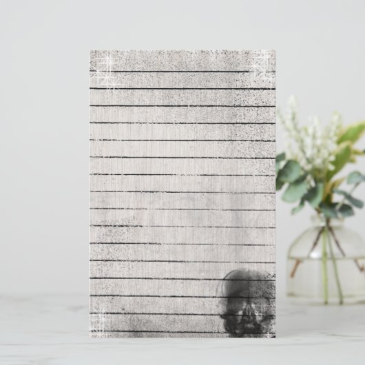 永遠グランジゴシックスカル文房具 便箋 (スタンド正面)