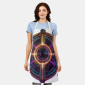 永遠ゴシック開花 エプロン (着用した状態)