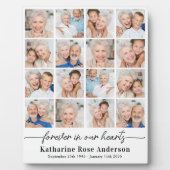 永遠シンプルに私たちのハートで数々の写真記念 フォトプラーク (正面)