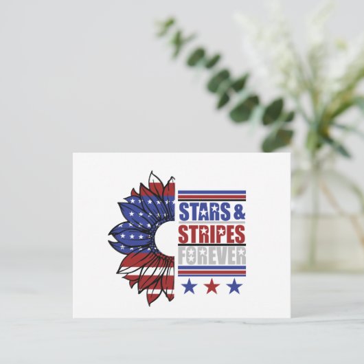 永遠ストライプに語る芸術の愛国心 シーズンポストカード (スタンド正面)