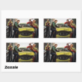 永遠スピードウェイ 長方形シール (シート)