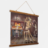 永遠スペインのにタンゴ 吊り下げ型タペストリー (傾斜あり)