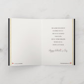 永遠パーソナライズされたに愛するバレンタインデーのカード 箔シーズンカード (内側レイダウン)