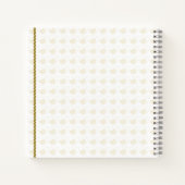 永遠パーソナライズされたに愛するバレンタインデー ノートブック (裏面)