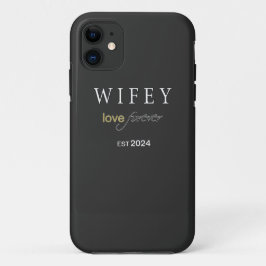 永遠パーソナライズされたの愛の登録の日 iPhone 11 ケース