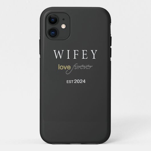 永遠パーソナライズされたの愛の登録の日 Case-Mate iPhoneケース (裏面)