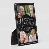 永遠モダンに私たちのハート写真集 フォトプラーク (側面)