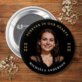 永遠モダンに私たちのハート葬儀/メモリアル 缶バッジ