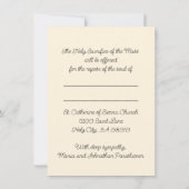 永遠レストマス提供カード ノートカード (裏面)