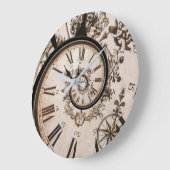 永遠ヴィンテージ大時計 ラージ壁時計 (傾斜)