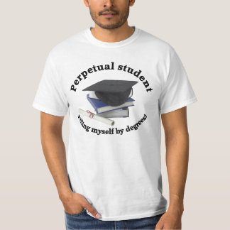 永遠学生2メンズ価値Tシャツ Tシャツ