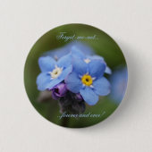 永遠忘れにも永遠にもない！ 缶バッジ (正面)