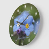 永遠忘れに絶え間ない壁の時計 ラージ壁時計 (傾斜)