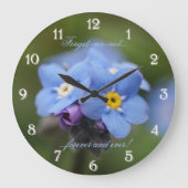 永遠忘れに絶え間ない壁の時計 ラージ壁時計 (正面)