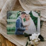 永遠感謝していにお前のタイポグラフィ結婚のカード サンキューカード<br><div class="desc">新エレガントしい画像結婚。新郎新婦のイメージとバックの色と文字が可能パーソナライズされた。個人的なメッセージを追加し、自分の写真をアップロードできる。</div>
