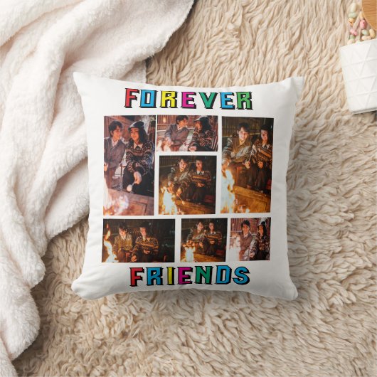 永遠最高のの友達は友情を美しく飾る クッション (ブランケット)