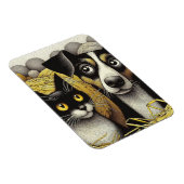 永遠最高のの友達：パワリーで愛らしいデュオ マグネット (右側)