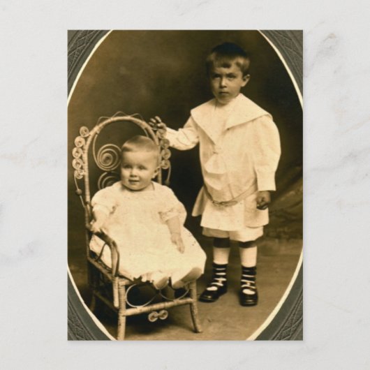 永遠生まれの友達の兄弟 ポストカード (正面)