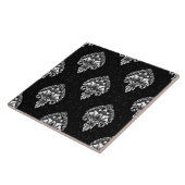 永遠素晴らしのクラシックビクトリアン白黒 タイル (側面)