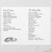 永遠結婚式 プログラム (裏面)