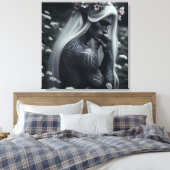 永遠美しい キャンバスプリント (インサイチュ (寝室))