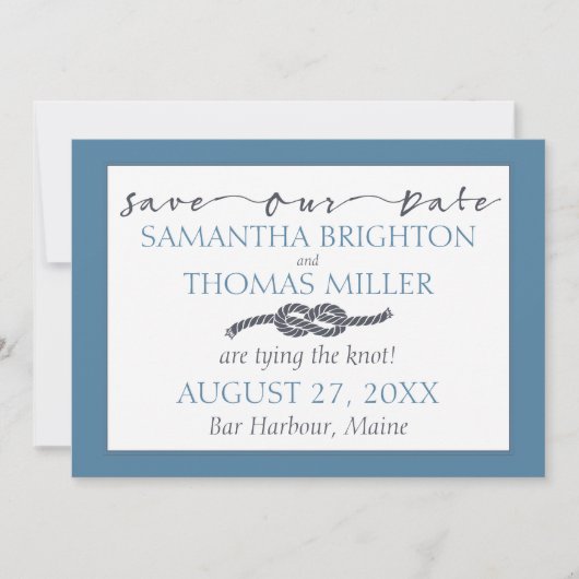 永遠航海の結び目 | 日救付 セーブザデート (正面)