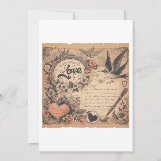 🖋️永遠❤️のラブレター📜💘 シーズンカード (正面)