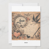 🖋️永遠❤️のラブレター📜💘 シーズンカード (裏面)