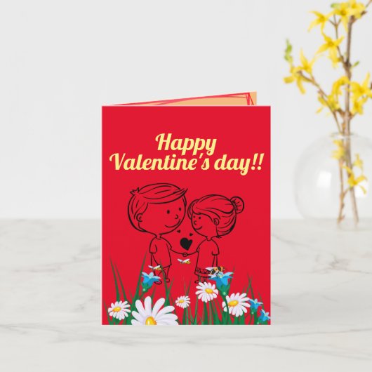 永遠 カード (黄色い花)