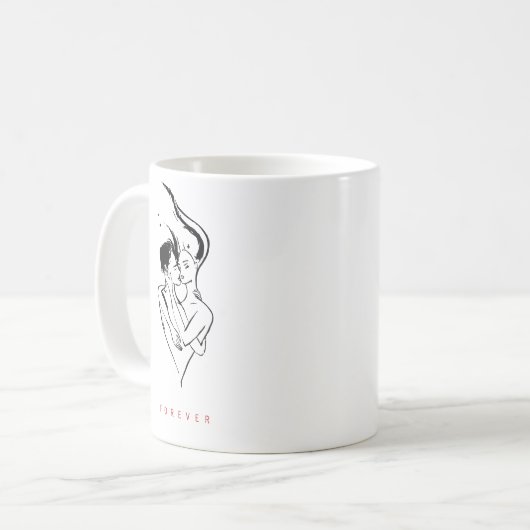 永遠 コーヒーマグカップ (正面左)