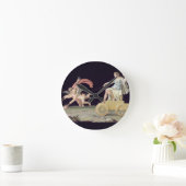 永遠(パネルの油) ラウンド壁時計 (ホーム)