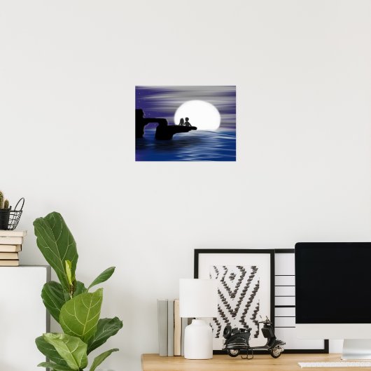 「永遠」 ポスター (ホームオフィス)