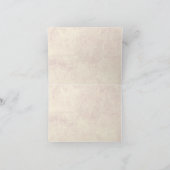 永遠 - 二つのハート - 一つの愛 ウェディング招待状 サンキューカード (内部)