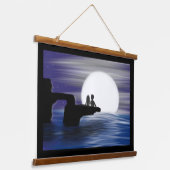 「永遠」 吊り下げ型タペストリー (傾斜あり)