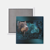 永遠 – Doberman マグネット (正面/裏面)