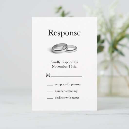 永遠RSVP 出欠カード (スタンド正面)