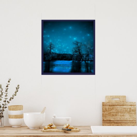 氾濫した夜 ポスター (キッチン)