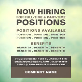 求人はっきりした募集広告 ウィンドウサイン (シート3)