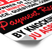 求婚者、ノックマン、そして招待されていない全ての人 ポスター (角)