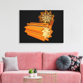 求心の概念図1 キャンバスプリント (インサイチュ (リビング))