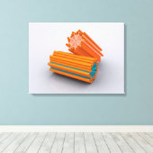 求心の概念図2 キャンバスプリント (インサイチュ (ウッドフロア))