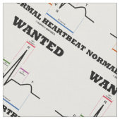 求心心拍心電図 ファブリック (クローズアップ)