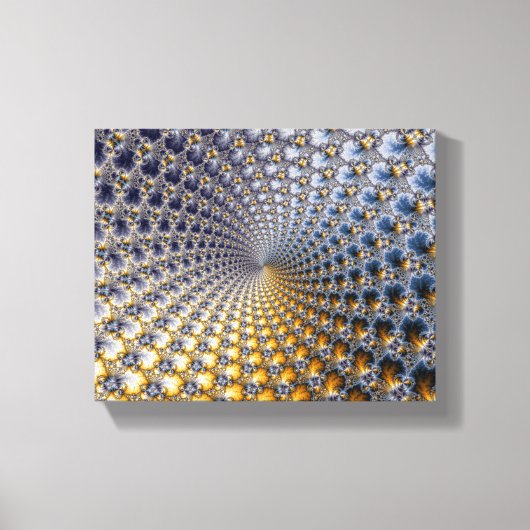 求心性 – フラクタル・アート キャンバスプリント (正面)